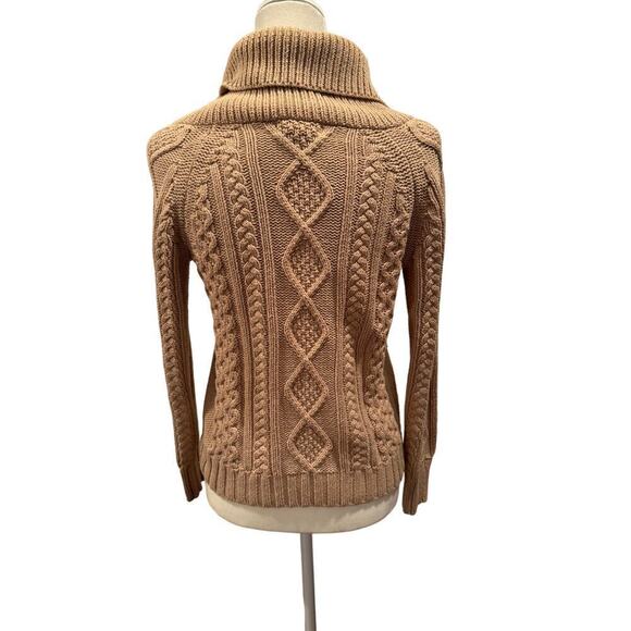 Eddie Bauer Cotton Blend Pullover Tan Sweater - XS - Picture 2 of 7